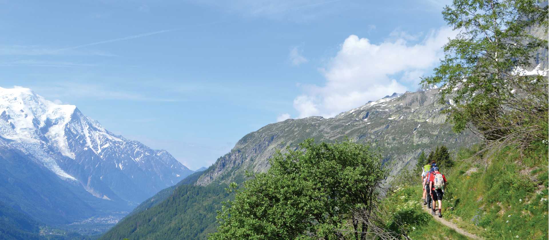 Trekking mountain side trails as we explore the Alps | Erin Williams