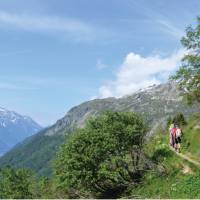 Trekking mountain side trails as we explore the Alps | Erin Williams