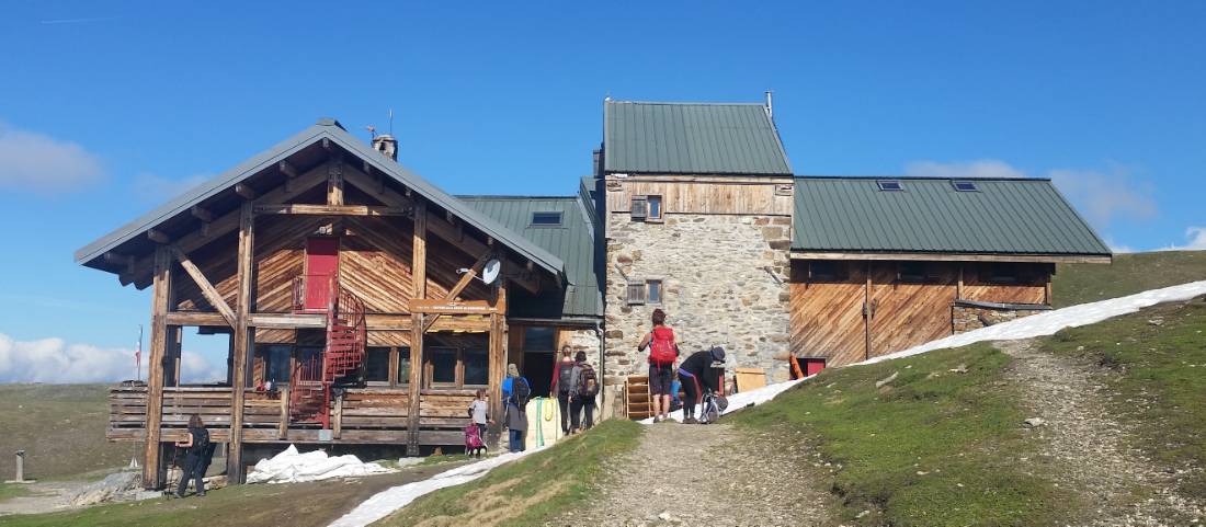 Refuge on the Tour de Mont Blanc trail |  <i>Dana Garofani</i>