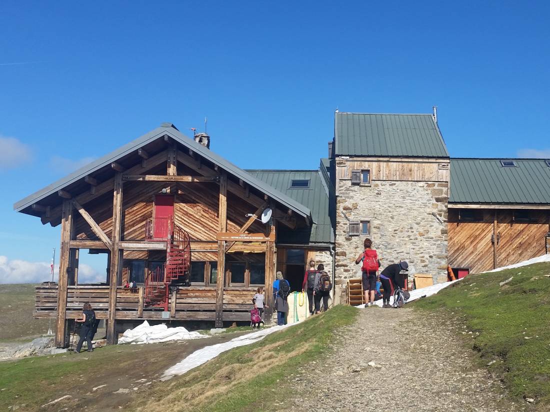Refuge on the Tour de Mont Blanc trail |  <i>Dana Garofani</i>