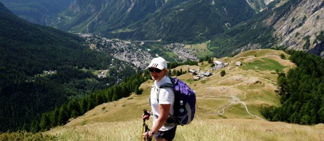 Views from above Courmayeur, Italy | <i>Brian Eglinton</i>