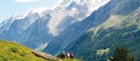 Hikers in the Zermatt Valley, Switzerland | Sarah Higgins