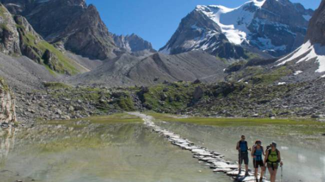 Vanoise National Park is a highlight on our GR5 Alps Traverse