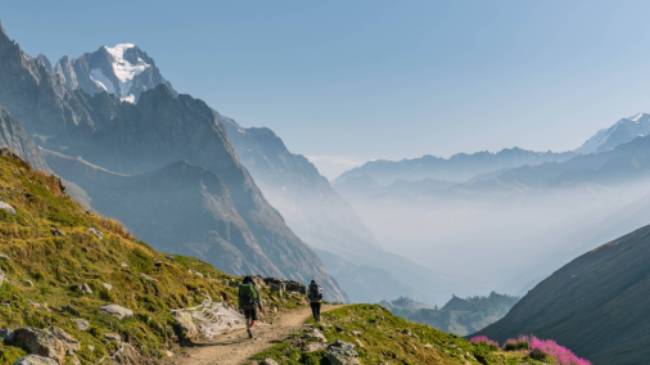 Hiking the Tour du Mont Blanc route