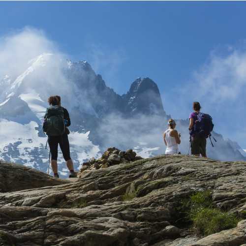 Hiking in the French Alps