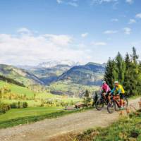 Enjoy spectacular views while cycling around Salzburg