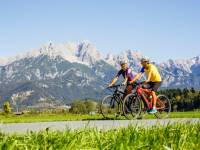 Cycle through alpine scenery in Austria
