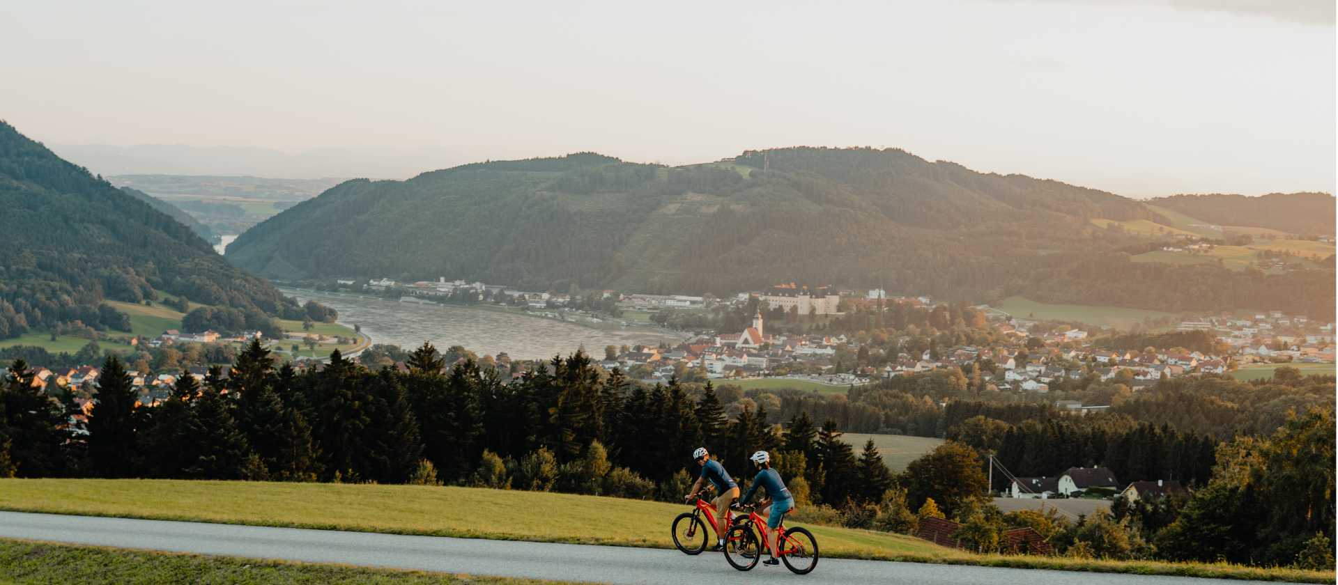 Pedalling on the Danube Cycle Path in Austria | CM Visuals