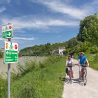 Cycling towards Salzburg from Innsbruck