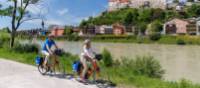 Cycling towards Salzburg from Innsbruck