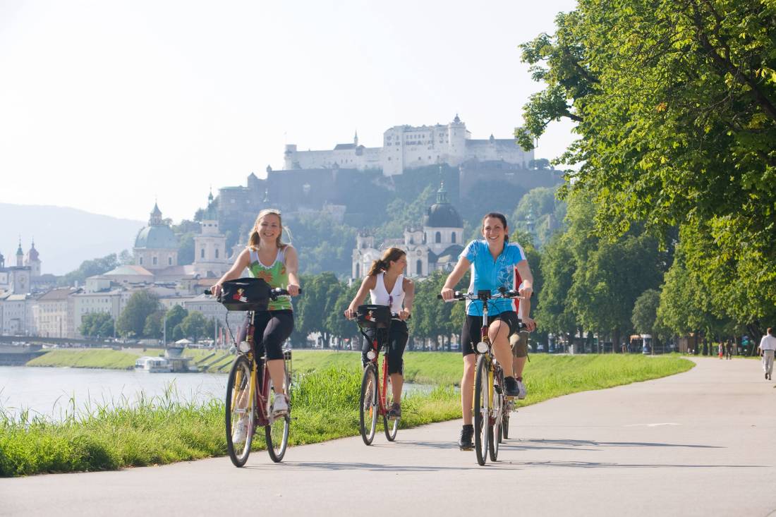 Cycling near Salzburg