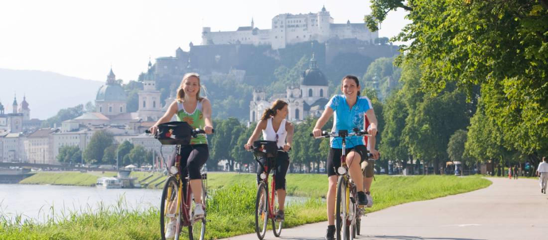 Cycling near Salzburg