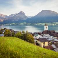 St Wolfgang on Lake Schwarzensee