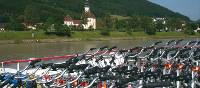 Bikes aboard the boat on the Danube | Kate Baker