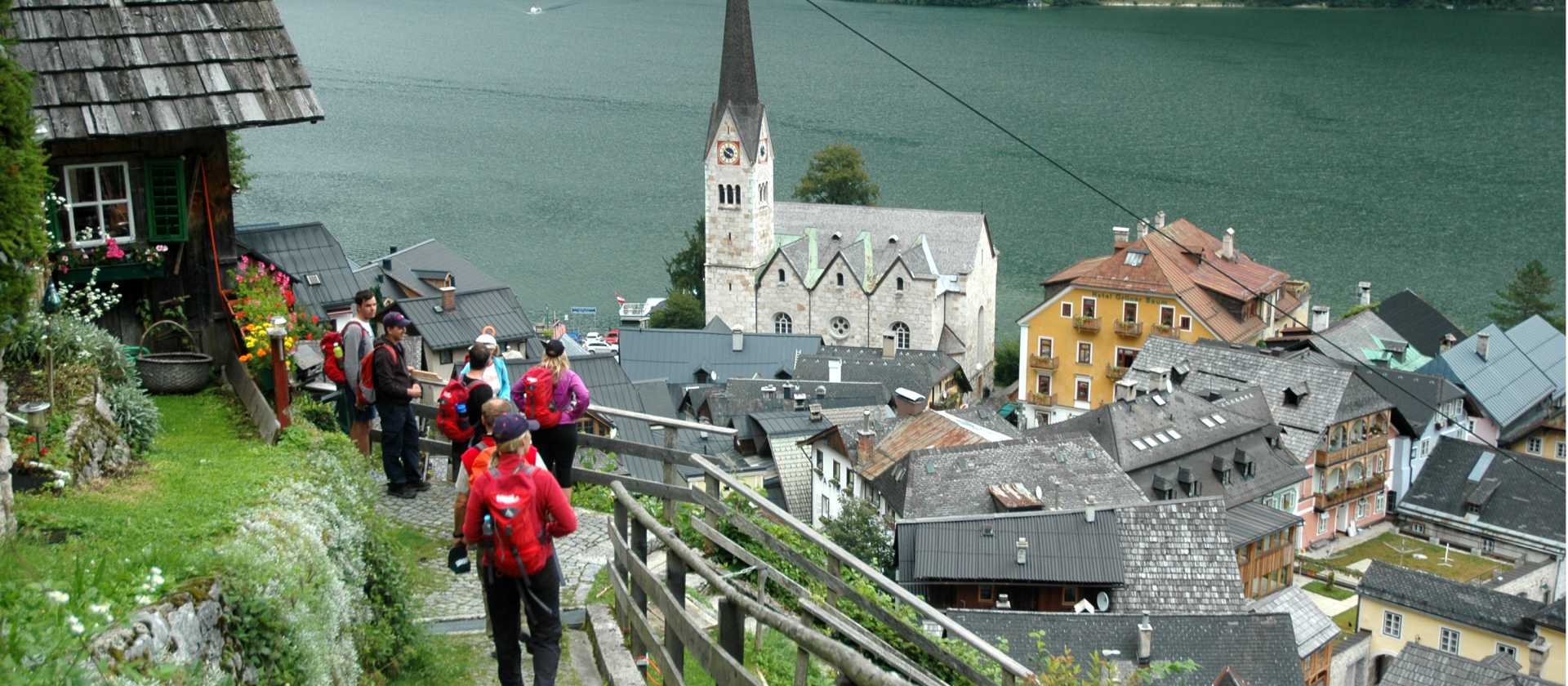 Hiking up from Hallstatt in Austria | Phil Wyndham