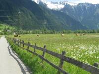 Smooth bike paths on the Innsbruck to Salzburg cycle