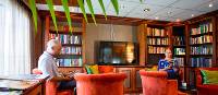 MS Fortuna lounge library