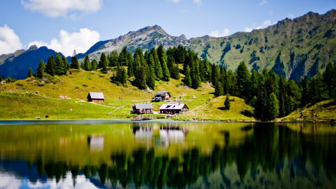 Duisitzkar Lake in the Dachstein Alps