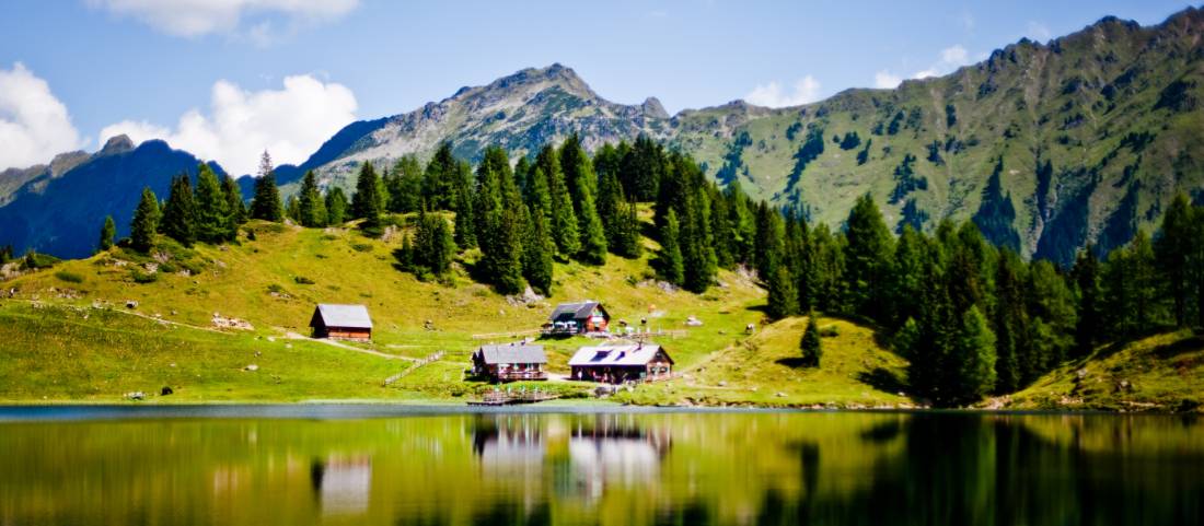 Duisitzkar Lake in the Dachstein Alps