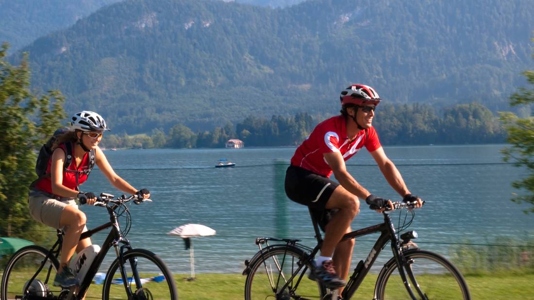 Cycling in the alpine wonders of Austria's Salzkammergut region