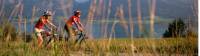 Cycling along Lake Wolfgangsee