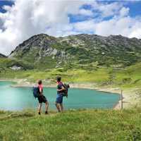 Hiking past Glacial Lakes on the Lechweg