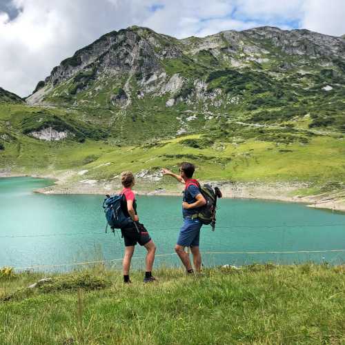 Hiking past Glacial Lakes on the Lechweg