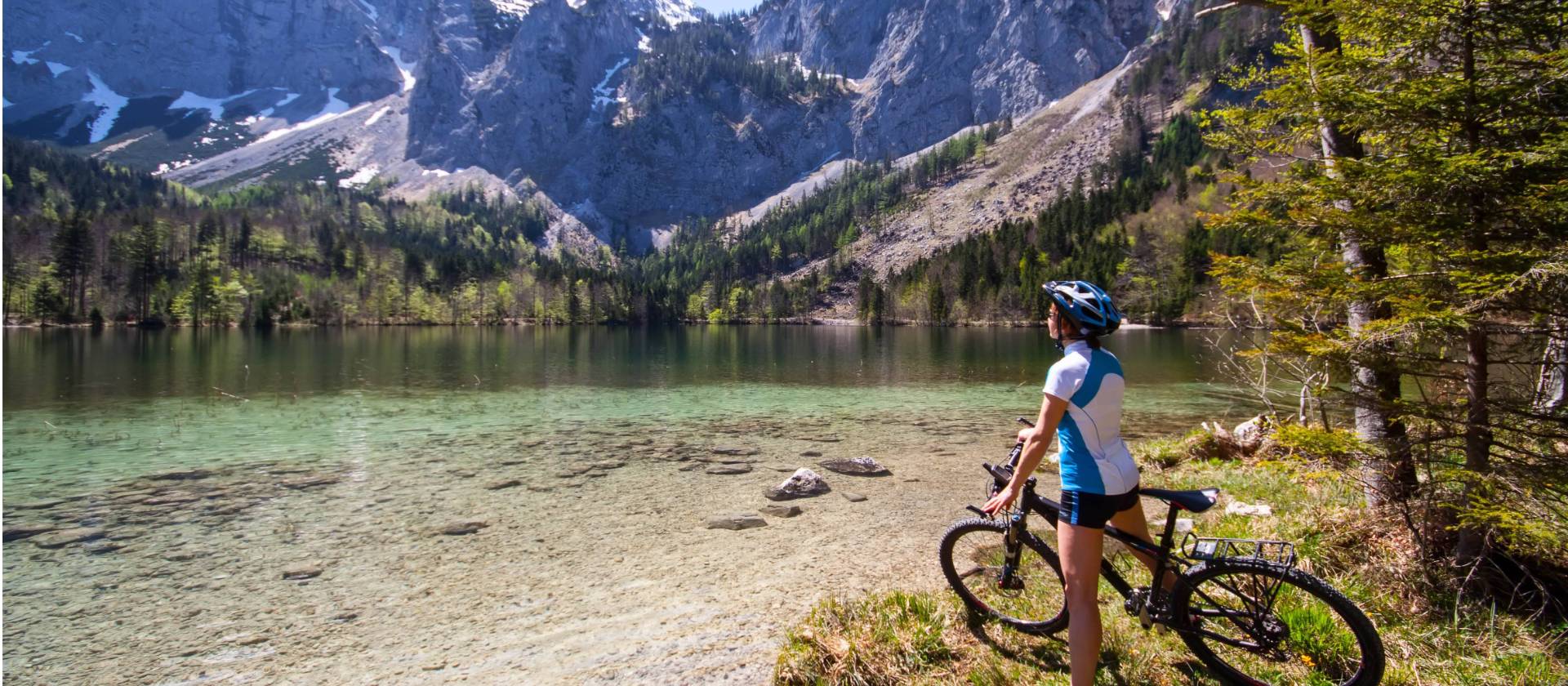 Soak up spectacular alpine views while cycling in Austria