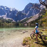 Soak up spectacular alpine views while cycling in Austria