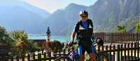 Enjoy gorgeous cycling with views of Austria's Alps
