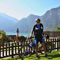 Enjoy gorgeous cycling with views of Austria's Alps