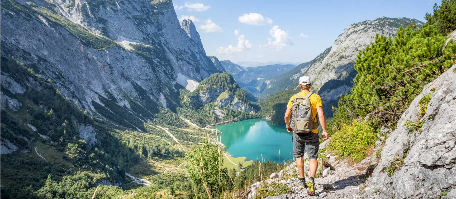 Hiking the Dachstein mountain trails
