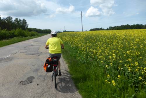 Cycling through the Latvian countryside&#160;-&#160;<i>Photo:&#160;Gesine Cheung</i>