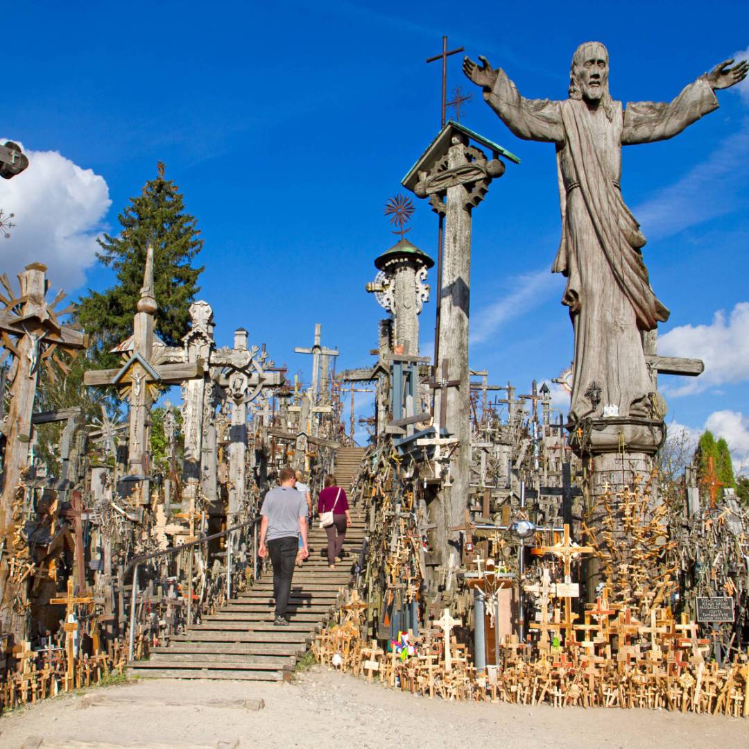 Crosses of every shape and size can be found in Lithuania's Hill of Crosses | Andrew Bain
