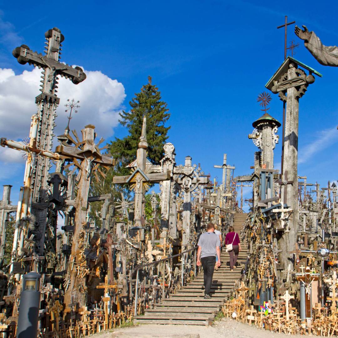 Crosses of every shape and size can be found in Lithuania's Hill of Crosses | Andrew Bain