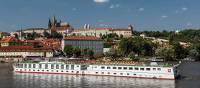 The Category A barge Florentina in Prague