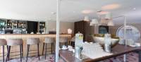 Unwind with a drink at the bar on board the MS Arkona