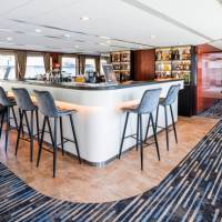 Lounge bar onboard the MV Vivienne