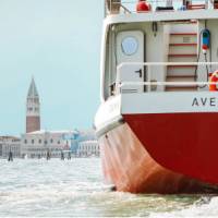 Explore Venice on the Ave Maria barge and bike tour