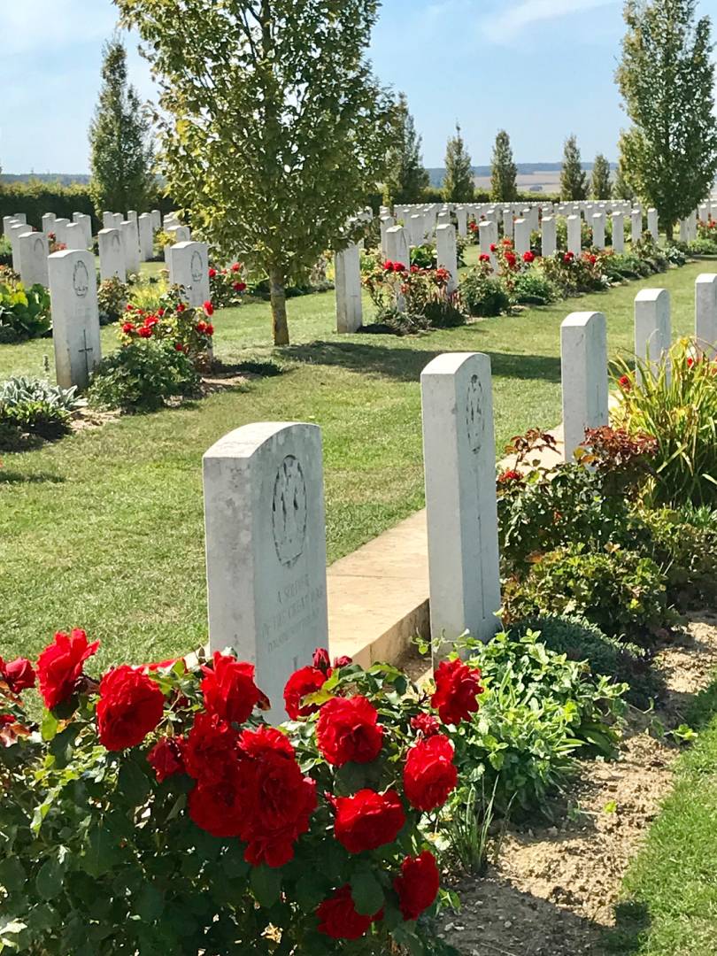 War graves, Villers Bretonneux, Belgium |  <i>Pat Black</i>