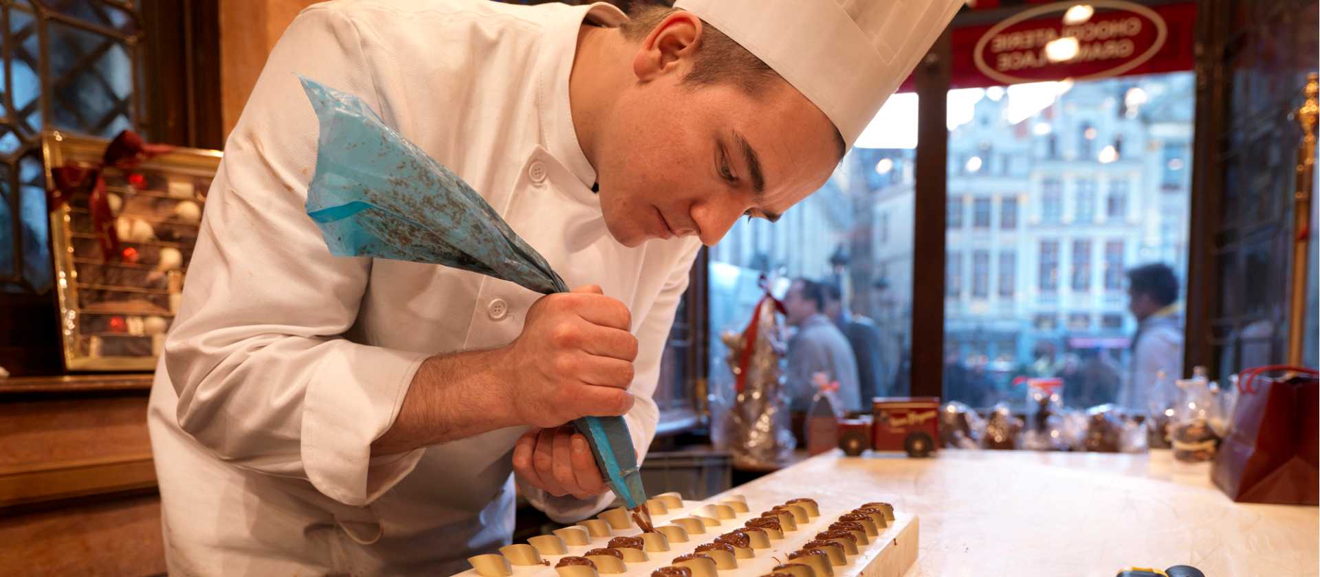 Chocolate making is an art in Belgium