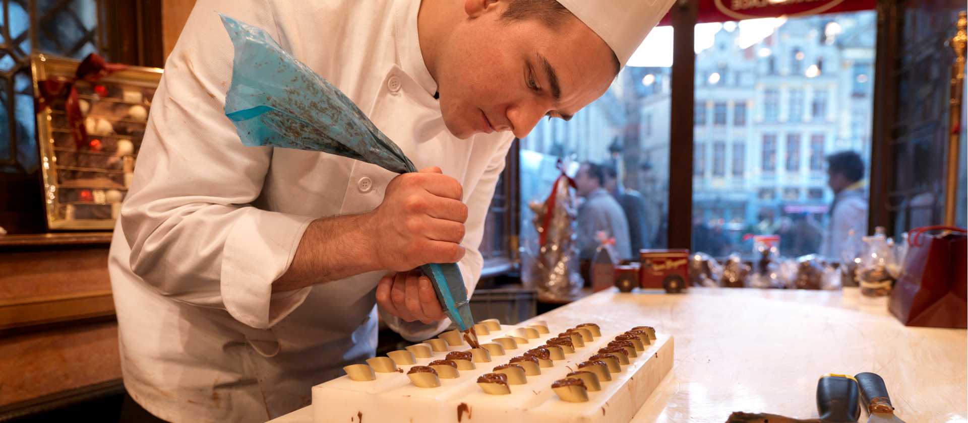 Chocolate making is an art in Belgium