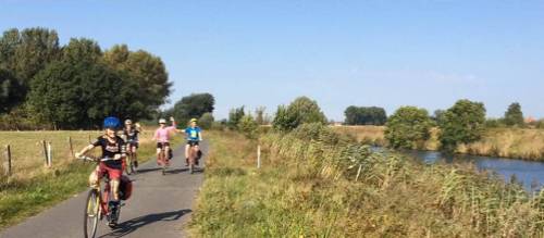 family bike touring