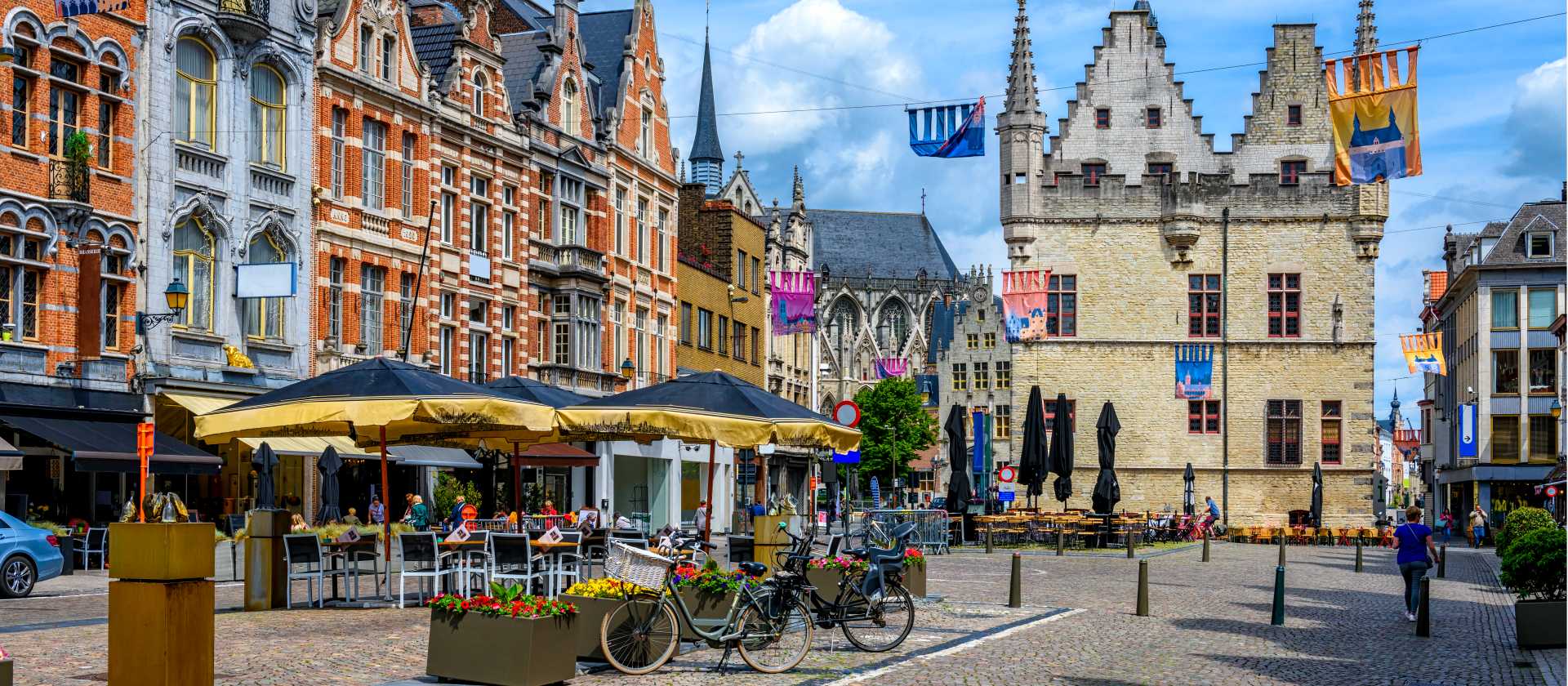 Explore charming Belgian towns by bike