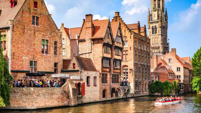 Explore Bruges in Belgium