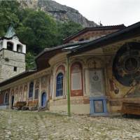 painted monastery in Bulgaria