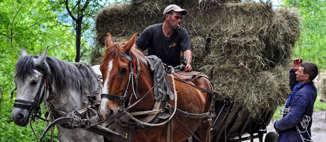Local life in the Balkan Mountains of Bulgaria