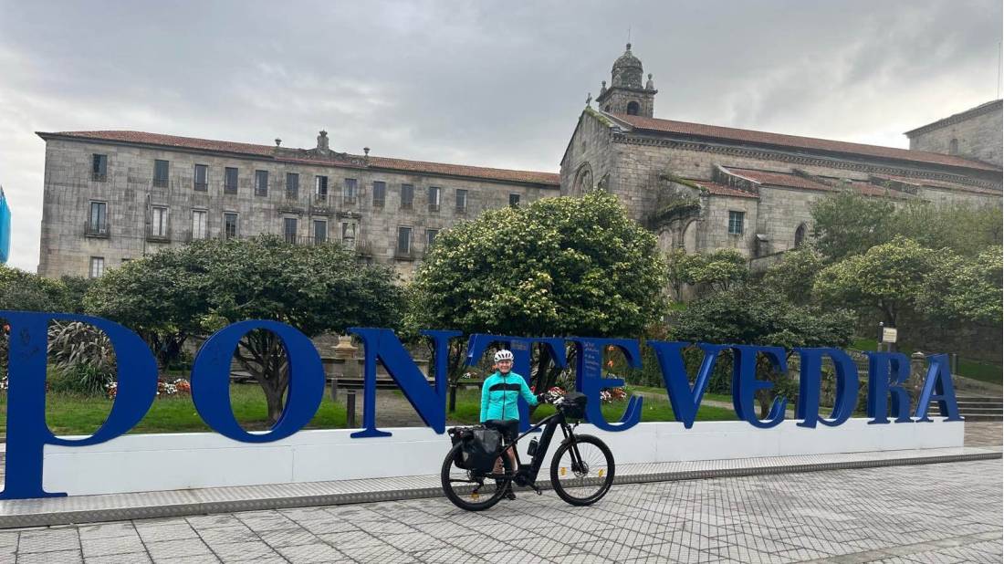 Cycling into Pontevedra |  Desrae Cameron