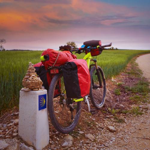 Exploring the colourful Spanish Camino by bike.