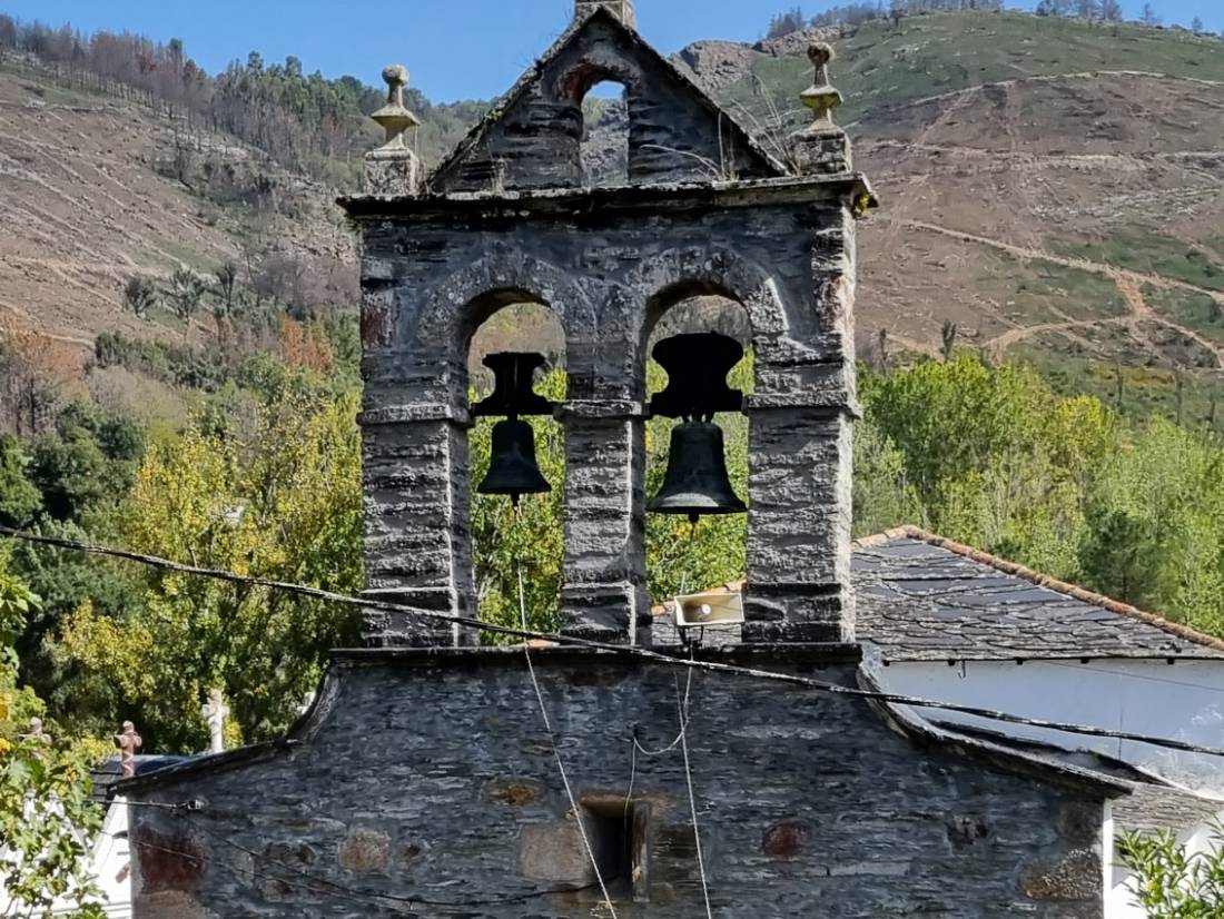 Historic old church on the Camino de Invierno |  <i>Heath de Burgh</i>